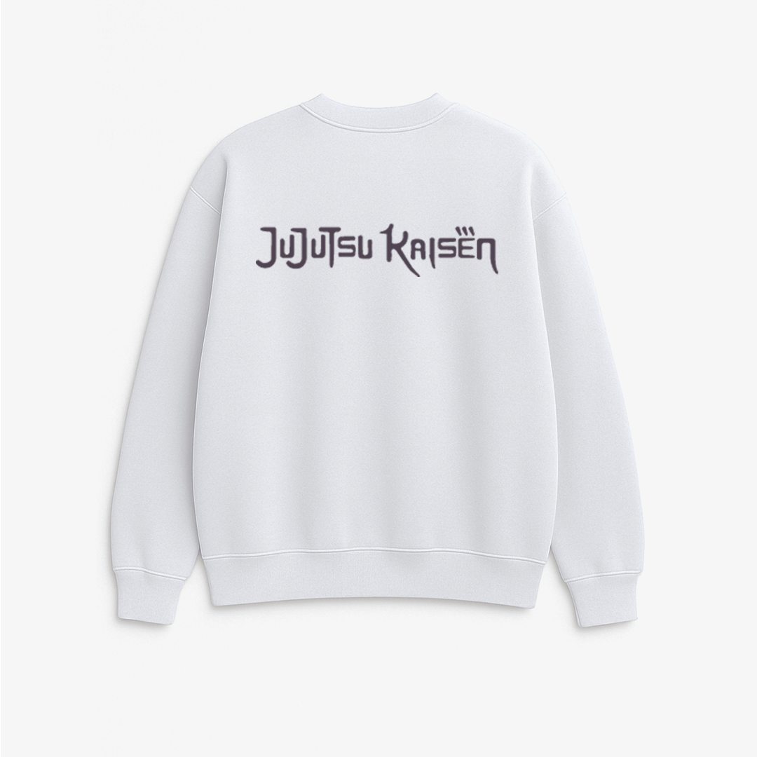 Yowai Mo!! - JuJutSu Kaisen - Printed Oversized Sweatshirt